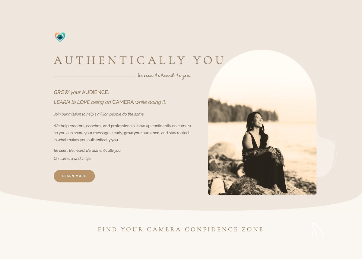 Wellness coaching website design — Authentically You