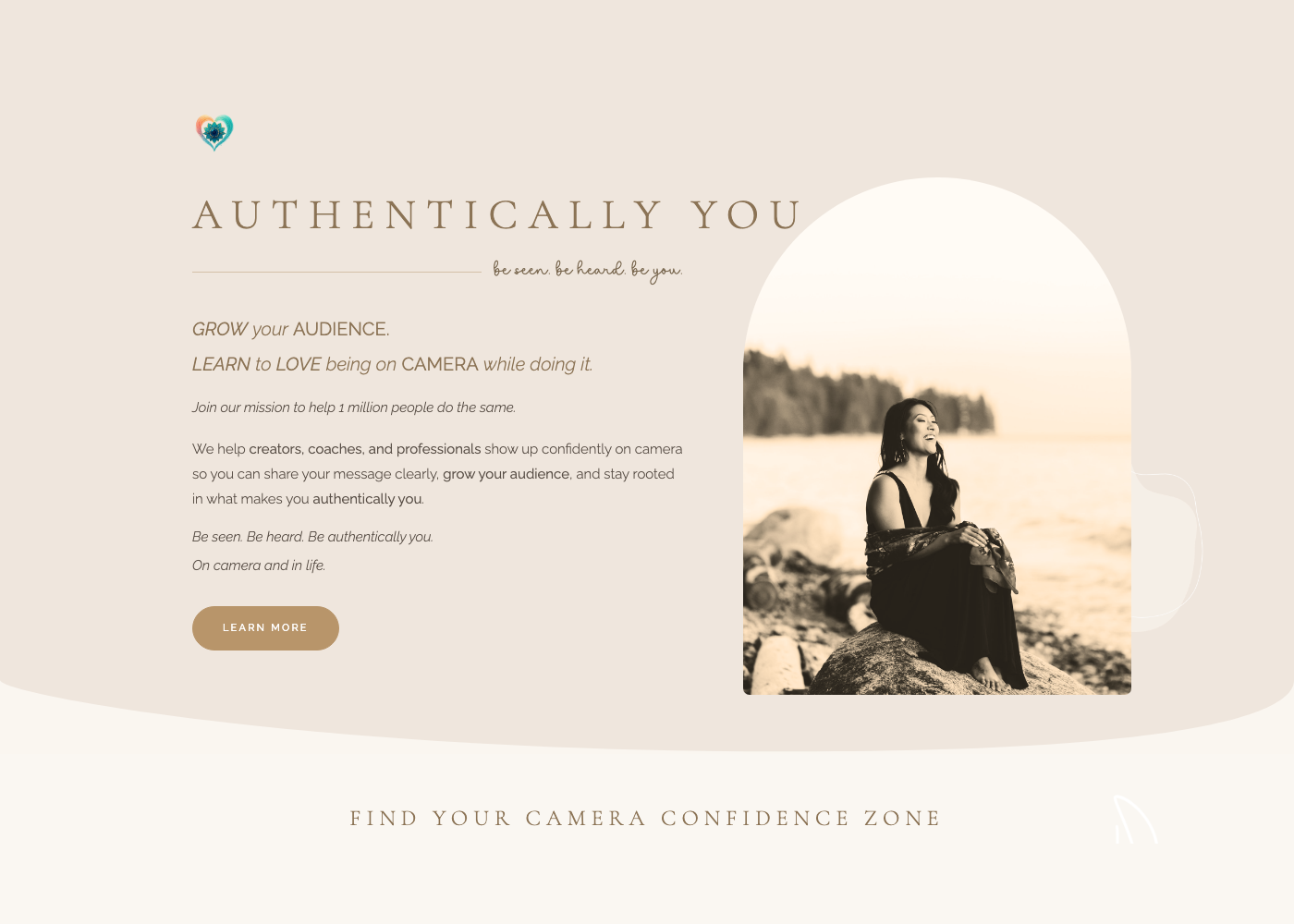 authenticallyou.ca screenshot
